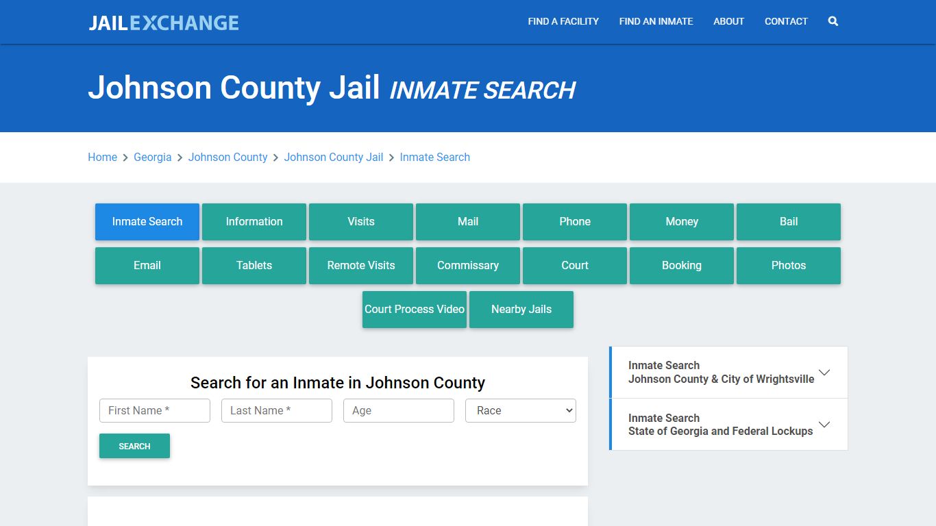 Johnson County Jail, GA Inmate Search: Roster & Mugshots